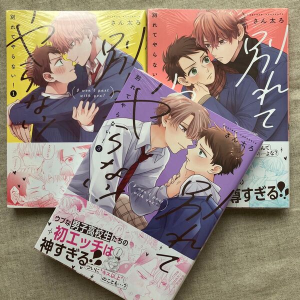【シュリンク未開封】さん太ろ「別れてやらない!」1,2,3巻セット