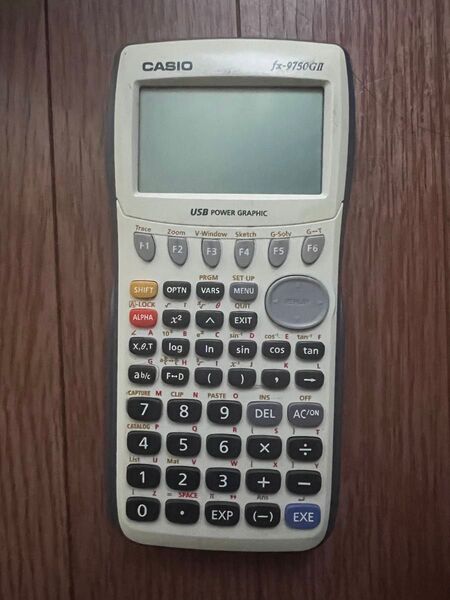 CASIO 関数電卓 fx-9750GII ホワイト