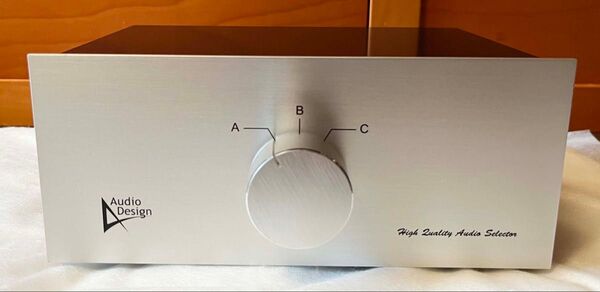 【美品】オーディオデザイン Audio Design バランスラインセレクター HAS-3LB(3F-1M)入力切替用