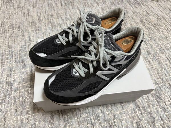 ニューバランス 990 v6 ブラック 26.5cm