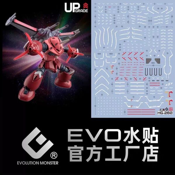 【EVO】HG ズゴック(SEED FREEDOM Ver.) 水転写式デカール