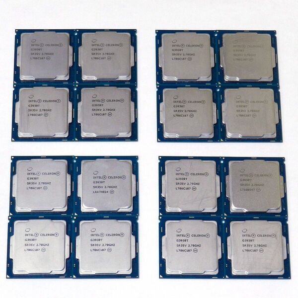 Celeron G3930T 16個セット