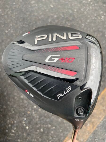 PING G410 PLUS ドライバー 10.5° Sフレックスヘッドカバー付き