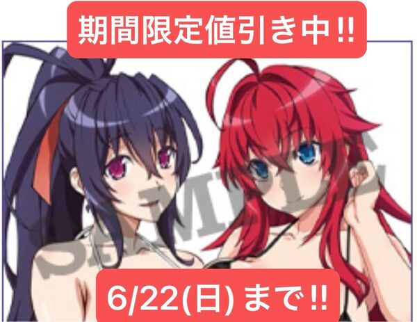 ハイスクールD×D HERO B2 布ポスター アニメイト特典