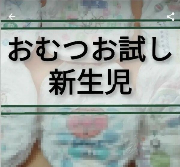 おむつ 新生児 テープタイプ 組み合わせ自由 紙おむつ