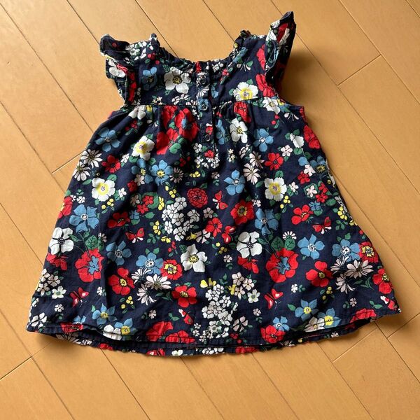 ギャップ GAP GAPBABY ワンピース 女の子 子供服 ベビー服 花柄 18〜24ヶ月 18〜24months