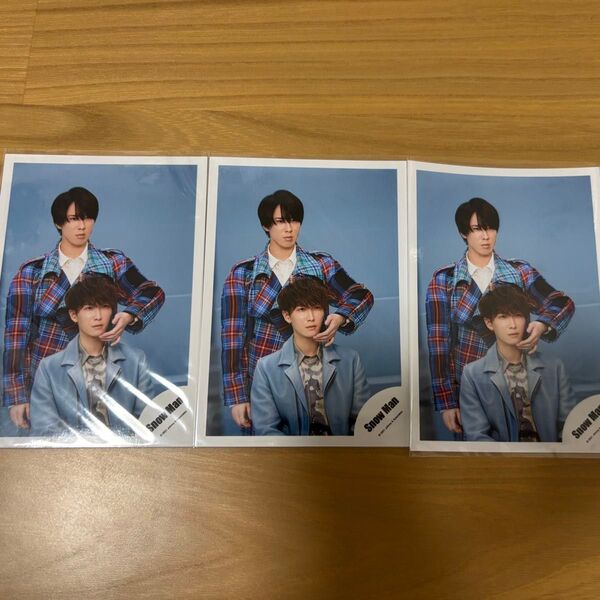 SnowMan 渡辺翔太 宮舘涼太 ゆり組 公式写真