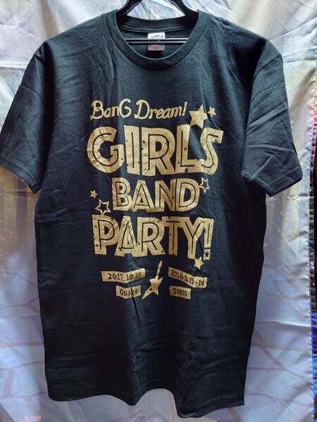 BanG Dream! ガールズバンドパーティ!ガルパライブ&ガルパーティ!記念Tシャツ