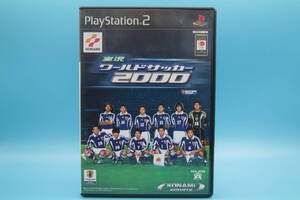 SONY PS2 実況ワールドサッカー2000 コナミ 動作未確認 Live World Soccer 2000 KONAMI Unconfirmed operation