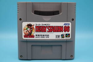 任天堂 スーパーファミコン ダービースタリオン96 衛星放送対応 アスキー Nintendo SFC DERBY STALLION96 ASCII