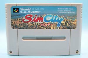 任天堂 シムシティ スーパー ファミコン SIM CITY SUPER FAMICOM Nintendo SNES SFC 622