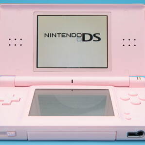 動作確認済み 任天堂 DS lite ライト ピンク 本体 DS lite pink Nintendo TESTED work fine 625の画像3