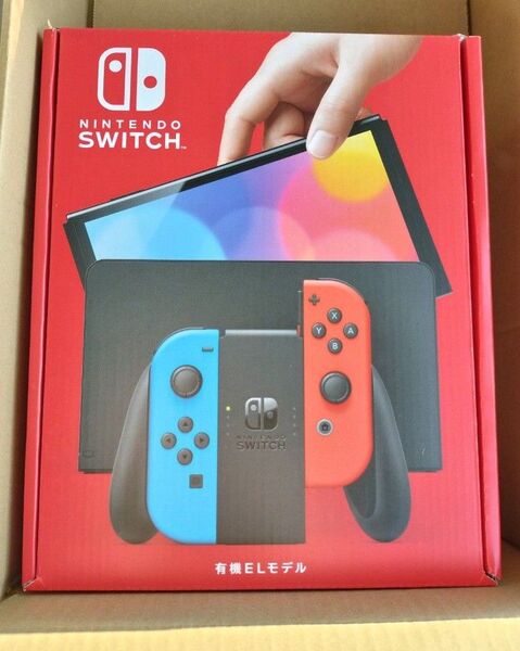ニンテンドースイッチ 有機ELモデル 本体 ネオンブルー ネオンレッド Nintendo Switch 新品 未開封 店舗印なし