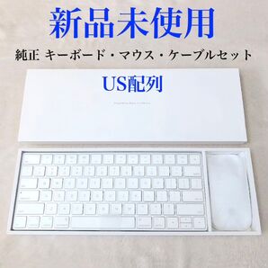新品未使用 Apple Magic Keyboard US & Magic Mouse 2 純正 マジック キーボード マウス