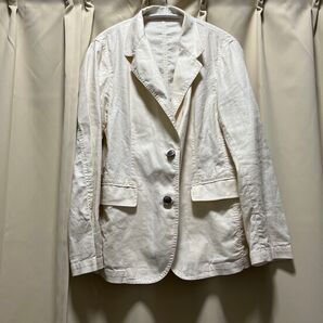 ユニクロjw anderson リネンブレンドブレザー Lサイズ