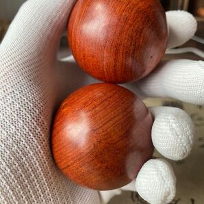 花梨木球 円球 風水グッズ 健康球 高級木材木彫り 5cm アンティーク 健康グッズ 健康球 健身球