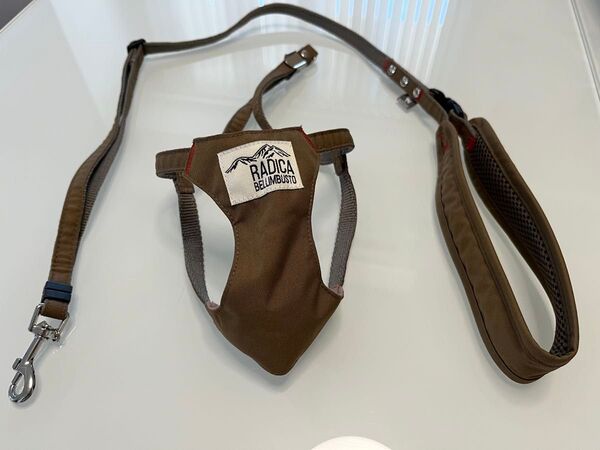 犬 ハーネス ラディカ コーデュラ (R) クラシックハーネス&リード S M 撥水 手洗い 迷子防止 脱走防止
