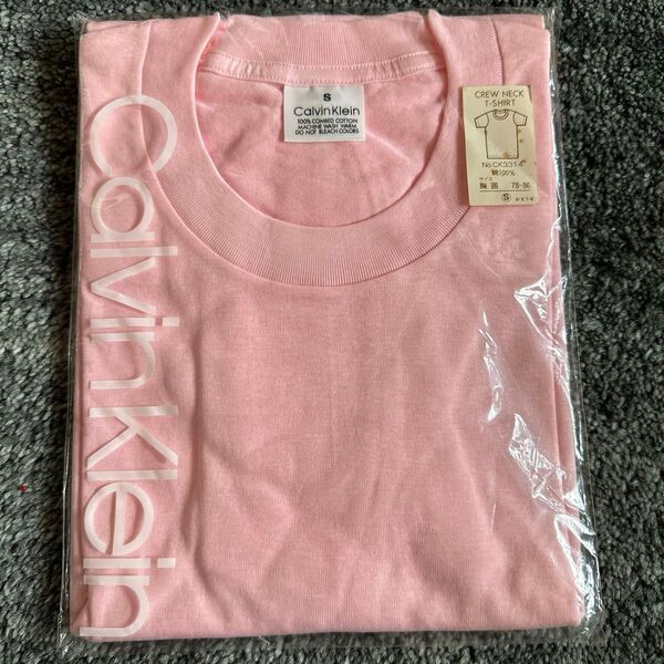 未使用品。カルバンクライン Tシャツ 肌着 S 半袖 コットン100