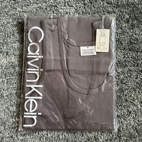 未使用品 カルバンクライン タンクトップ S 肌着 綿100