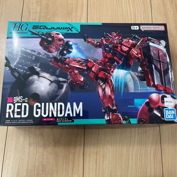 機動戦士Gundam ジークアクス GQuuuuuux HG 1/144 gMS-a RED GUNDAM 赤いガンダム
