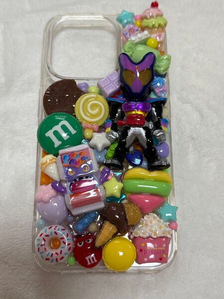 iPhone15Proケース デコケース