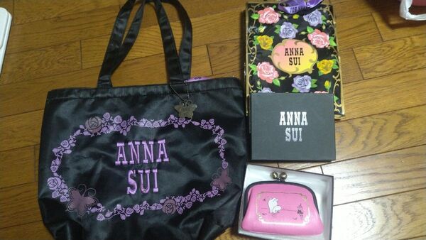 ANNA SUI アナスイ ムーミン アナスイ がま口 財布 トートバッグ