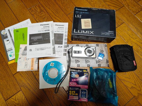 Panasonic パナソニック LUMIX ルミックス DMC-LS2-S デジカメ カメラ