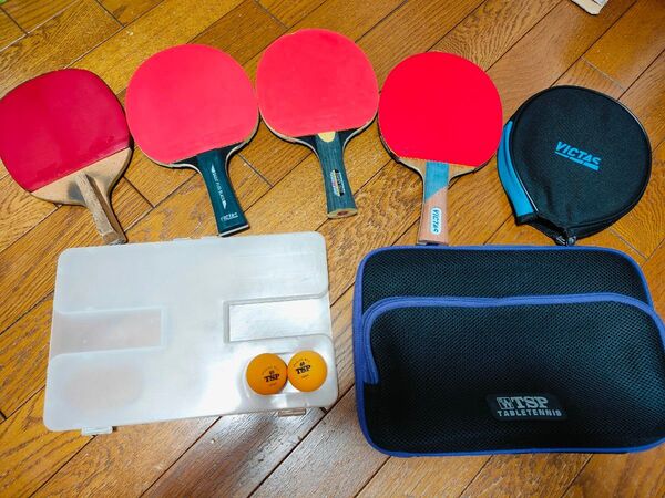 VICTAS Butterfly バタフライ ヴィクタス 卓球 ラケット セット