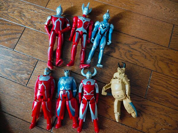 BANDAI ウルトラエッグ ウルトラアクション 可動 フィギュア まとめ売り