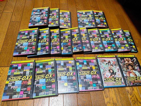 ゲームセンターCX DVD レンタル落ち まとめ売り 21本