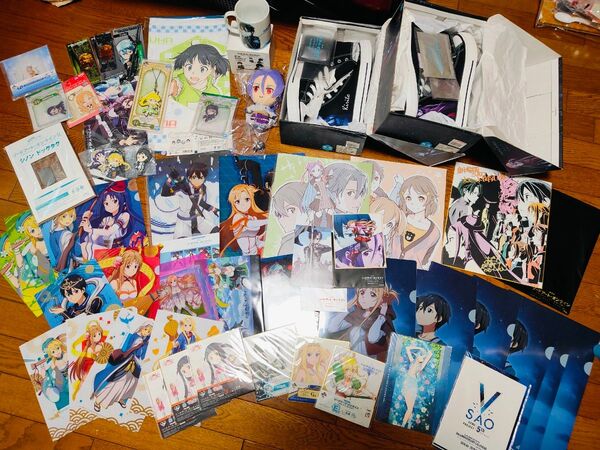 ソードアートオンライン SAO グッズ クリアファイル スニーカー まとめ売り