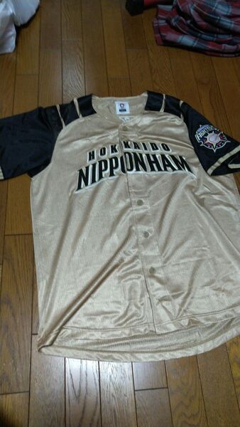 北海道日本ハムファイターズ 日ハム ファイターズ 2011 ビジター ユニフォーム 中田翔 M