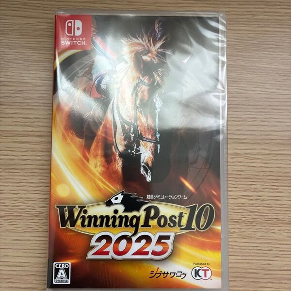 ウイニングポスト10 2025 Nintendo Switch 新品未開封