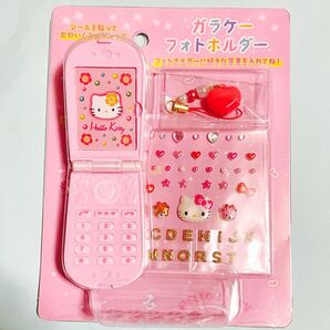 ハローキティ ガラケーフォトホルダー ときめき平成コギャルデザインシリーズ サンリオキャラクターズ ミニチュア
