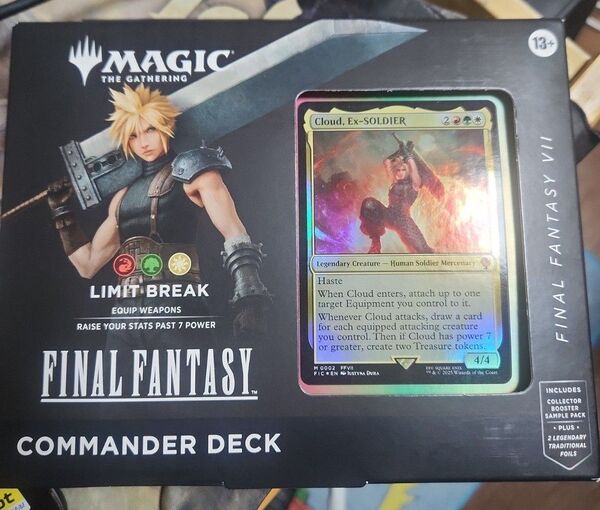 MTG FF 統率者デッキ リミットブレイク 英語