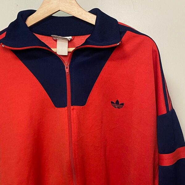 80s 銀タグ adidas アディダス トラックジャケット ジャージ