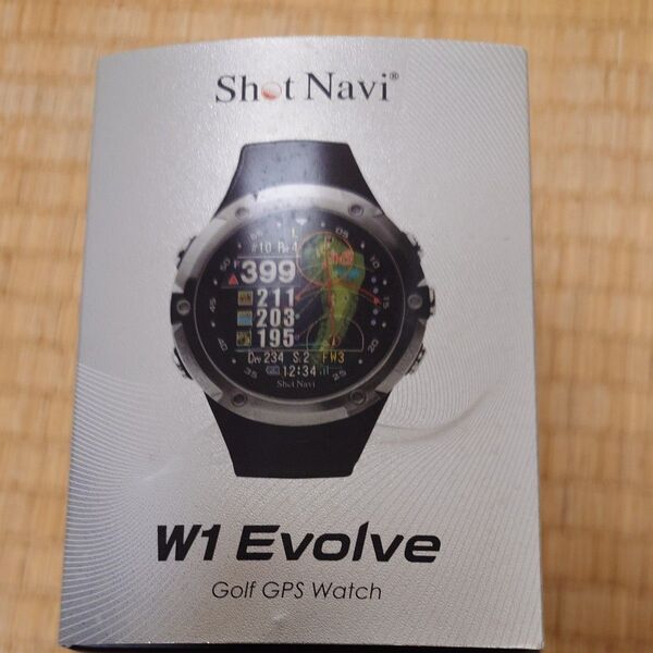 ショットナビ Shot Navi W1 Evolve(ブラック/シルバー)