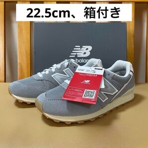【新品未使用】New Balance 996 グレー スニーカー 22.5