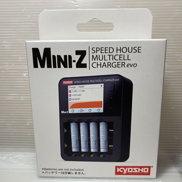 京商ミニッツ ミニ四駆 SPEED HOUSE マルチセルチャージャー evo 72012 充電器 放電器 充放電器