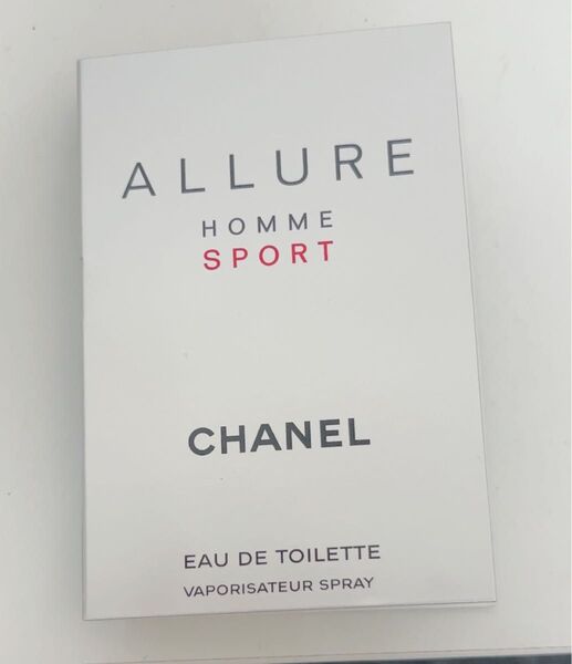 【新品未使用品】CHANEL アリュール スポーツ オードゥ トワレット サンプル 1.5ml
