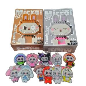 labubu Micro2点+4cmアクリル19枚