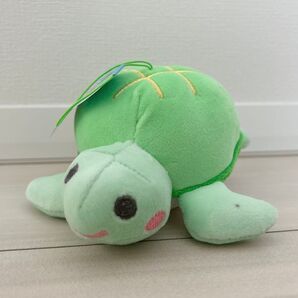 ぷてぃまりん ぱすてる 握ると鳴く 楽市楽座アドアーズ限定 カメ ぬいぐるみ