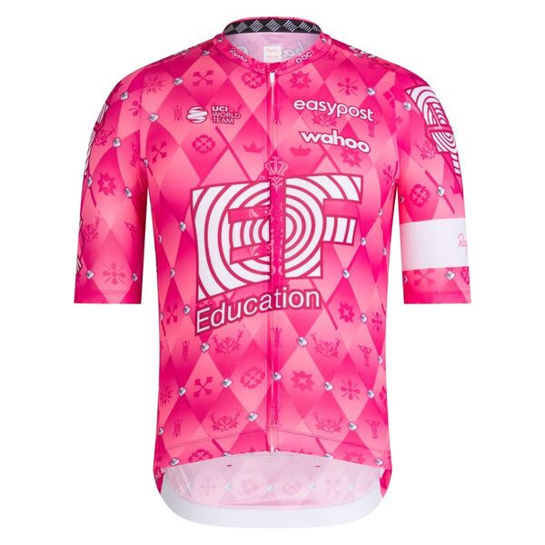 新品 Rapha EF エデュケーション イージーポスト プロチーム トレーニング ジャージ ピンク