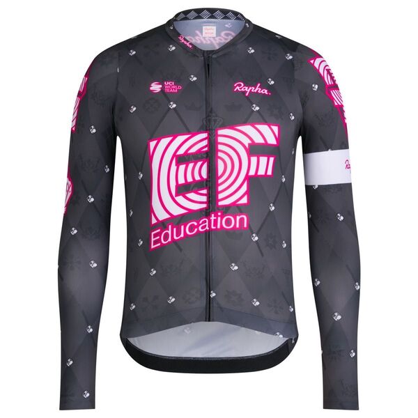 新品 Rapha 特別限定版 EF メンズ プロチーム ロングスリーブ ライトウェイト ジャージ