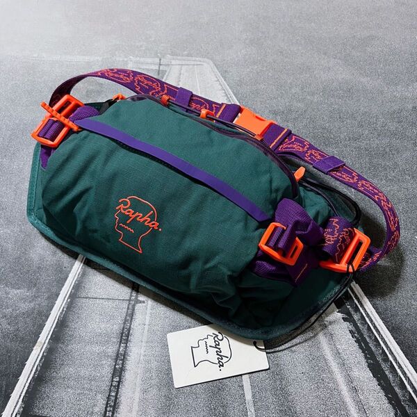 新品 Rapha 特別限定版 ラファ × ブレインデッド トレイル ヒップパック グリーン