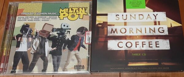 【398】CD4枚 sunday morning coffeeなど