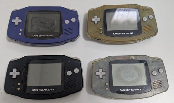 GBA ゲームボーイアドバンス 本体 4台 ジャンク
