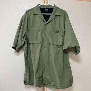 DEAR LAUREL 半袖アウトドアシャツ メンズL〜XL【H】