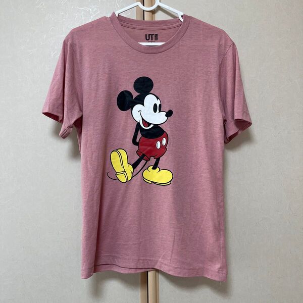 UNIQLO×Disney ミッキーマウスTシャツ メンズS【H】