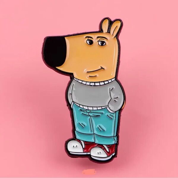 【Chill Guy】 ピンバッジ ピンバッチ ピンズ ブローチ